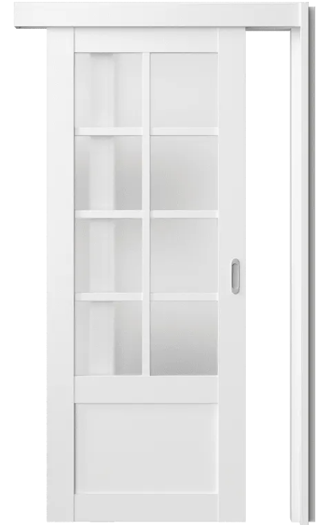 Межкомнатная дверь ZEST EMLAYER 25 с Раздвижной Системой SHIFT